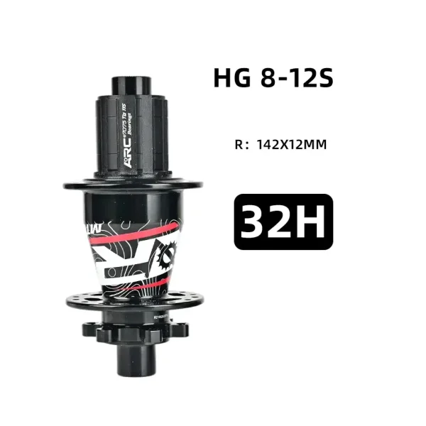Par de Mazas Microspline Arc MT039 Negro