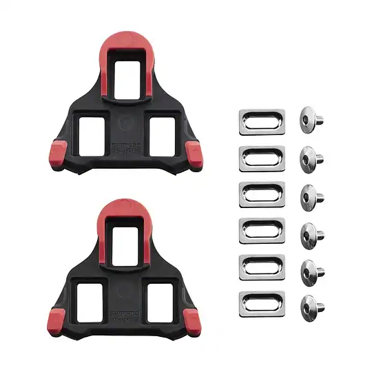 Calas para Ruta SPD Shimano SH-10 Roja