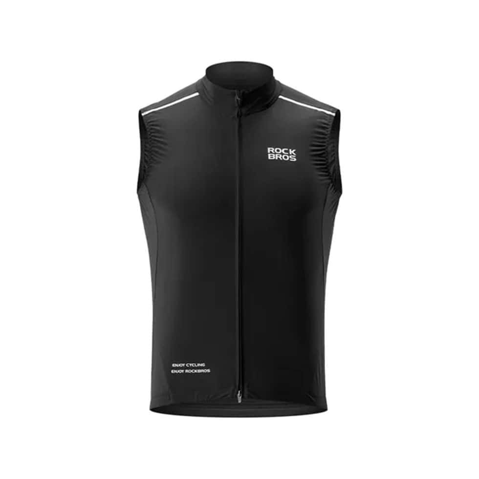 Chaleco Rockbros Negro Impermeable M