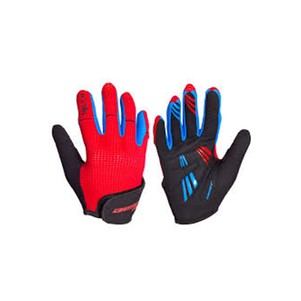 Guantes Dedo Largo Niños Best Rojo Azul TALLA10