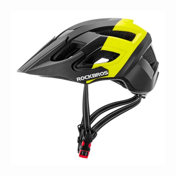 Casco Rockbros Ts39by Amarillo con Negro